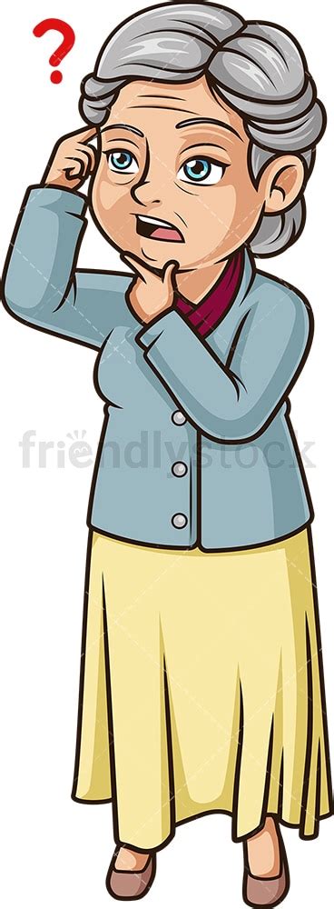 Woman Thinking Clipart Free