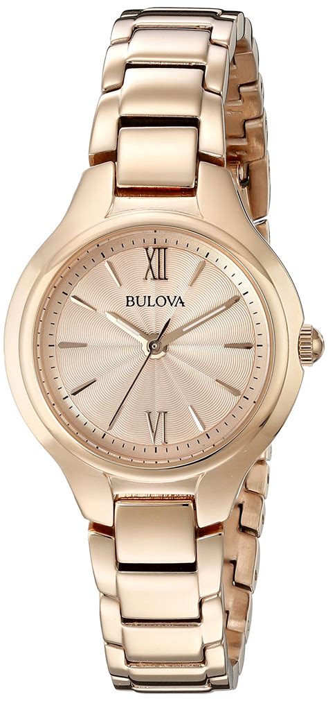 22mm Bulova Rose Gold Watch Band