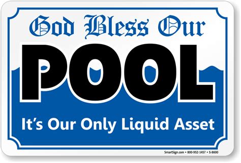 Funny Pool Humorous Swimming Pool Signs Best Prices Available