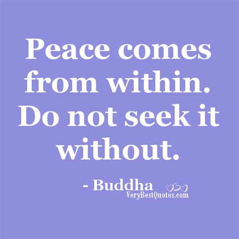 Buddha Quotes On Inner Peace Quotesgram