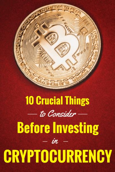 Invest an amount appropriate for your financial position. 10 Crucial Things to Consider Before You Invest In ...