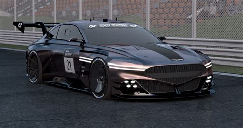 Genesis X Concept And G70 Become Race Cars In Gran Turismo Autoevolution