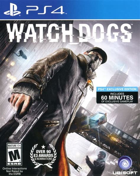 Watchdogs Ps4 Exclusive Edition 2014 Box Cover Art Mobygames