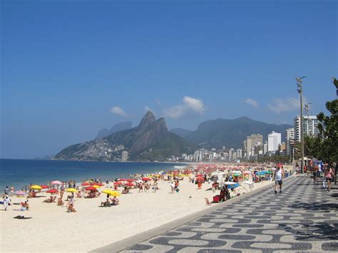 Spiaggia Di Ipanema A Rio De Janeiro Brasile Idee Viaggio