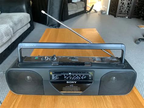 Fantastic Sony Cfs L Radio Cassette Player Recorder Boombox Retro Fm