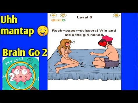 Jawaban Brain Go Level Rock Paper Scissors Win And Strip The Girl Naked YouTube