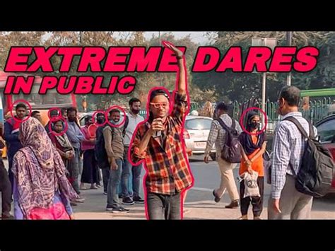 Extreme Dares In Public First Time In India Dare Challenges Vlog Vishu Roy