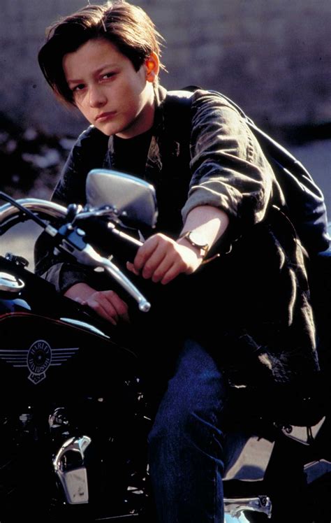 Edward Furlong As John Connor In Terminator 2 Judgment Day 1991