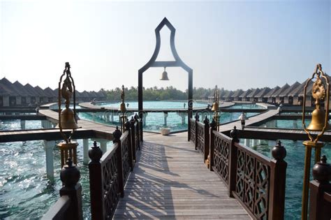Hotel In The Maldives Taj Exotica Resort And Spa Stock Image Image Of