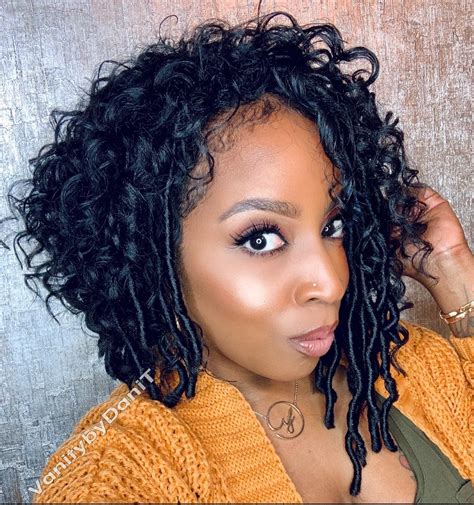 Vanity Intermix Unit Faux Locs Hairstyles Curly Faux Locs Curly