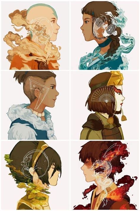 Zutara Discover Avatar The Last Airbender Fanart Drew By Lintarnes