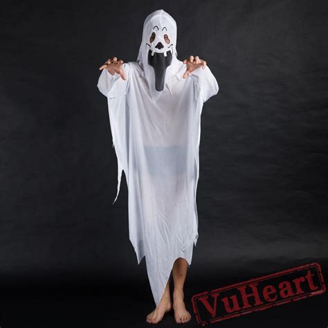 Halloween Horror Costume White Ghost Costume