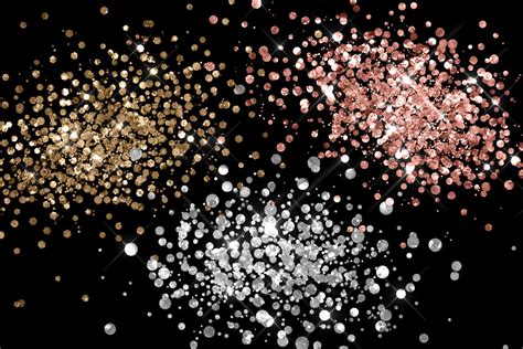 Precious Glitter Overlays By Digital Curio Thehungryjpeg