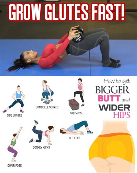 Exercises To Grow Glutes Exercises That Increase The Size Of Your
