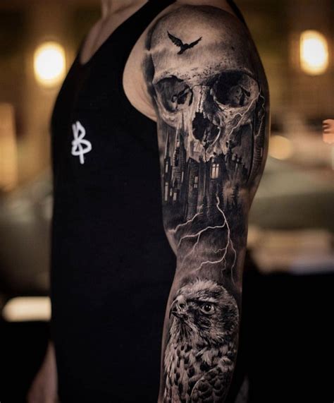 pin-by-patrick-geiger-on-horror-tattoos-skull-sleeve-tattoos,-best-sleeve-tattoos,-sleeve-tattoos