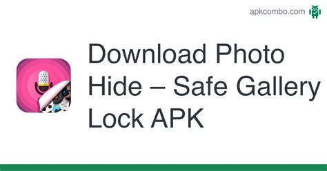 Photo Hide Safe Gallery Lock Apk Android App Free Download