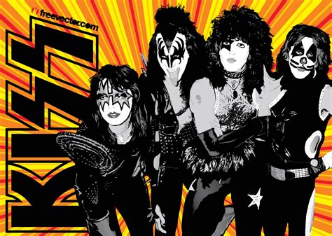 Kiss Band Cartoon Images