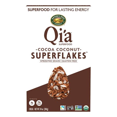 Natures Path Qia Cocoa Coconut Superflakes Shop Cereal At H E B