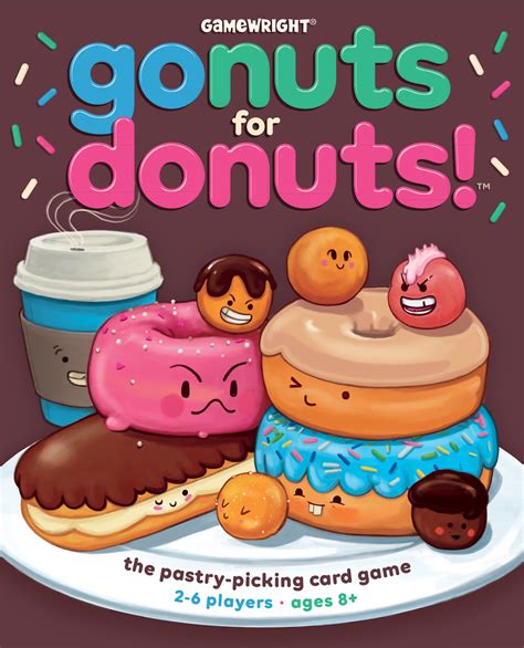 Has been added to your cart. Go Nuts For Donuts! | The Pastry-Picking Card Game