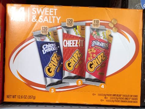 Buy Keebler Gripz Variety Pack W Cheez Itchips Deluxecinnamon