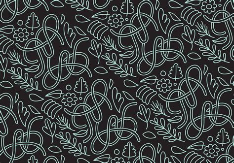 Abstract Nature Outline Pattern Download Free Vectors