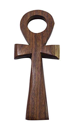 Ankh 42 Wooden Wood Egyptian Wall Hanging Hand Made Key