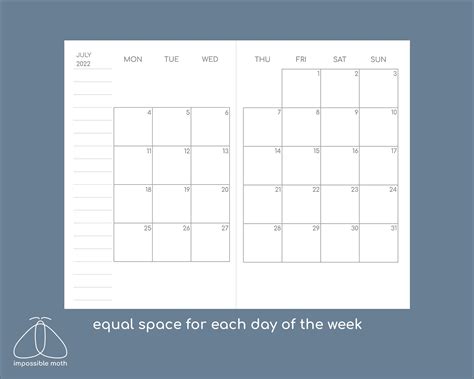 Pocket Calendar 2023 Printable Printable Blank World
