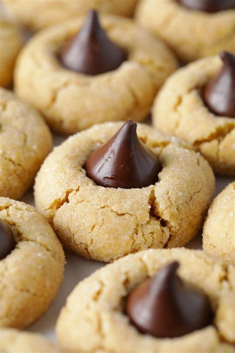 Classic Peanut Butter Blossoms Mom Loves Baking