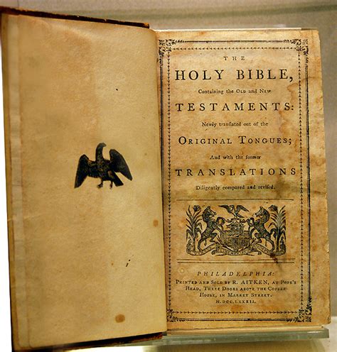 A Revolutionary Bible Recollections