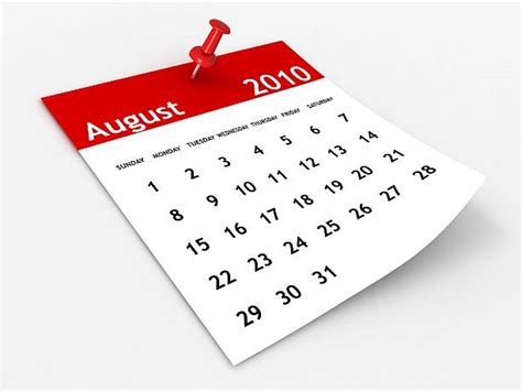 August 2010 Calendar Stock Photos Pictures And Royalty Free Images Istock