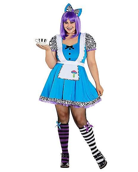 Adult Alice Plus Size Costume