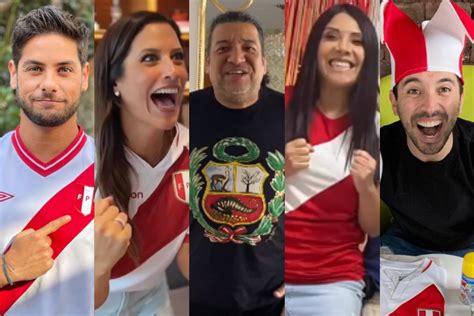 بيرو ضد باراغواي أندريس ويس وماريا بيا كوبيلو وكارلوس فيلشيز والمزيد من المشاهير الذين احتفلوا