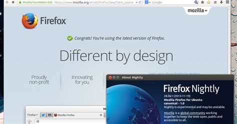 Australis Ui Lands In Firefox Nightly Install It In Ubuntu Ppa Web Upd Ubuntu Linux Blog