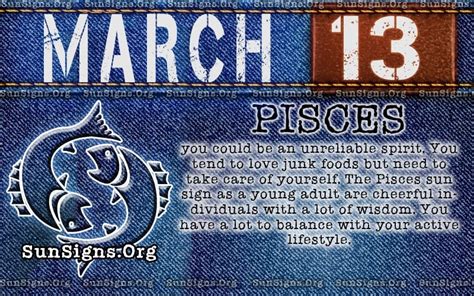 If you've recently accomplished a lifelong goal such as purchasing a house, that's why this card appears. March 13 Zodiac Horoscope Birthday Personality | SunSigns.Org