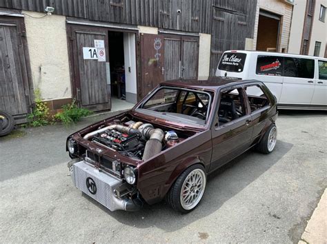 Golf Mk2 With A 1300 Hp Turbo Vr6 Engine Swap Depot