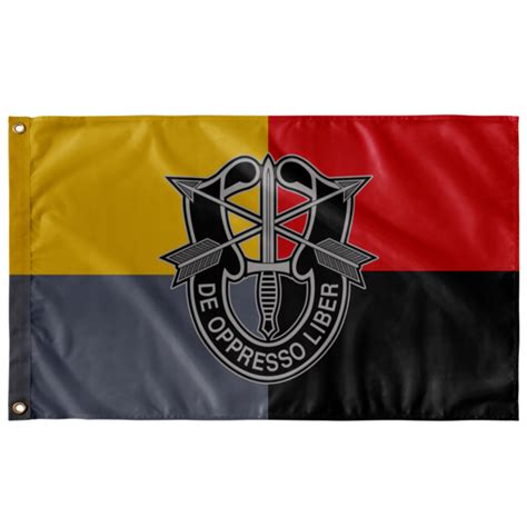 3rd Special Forces Group Indoor Flag | 3rd special forces group, Special force group, Special forces