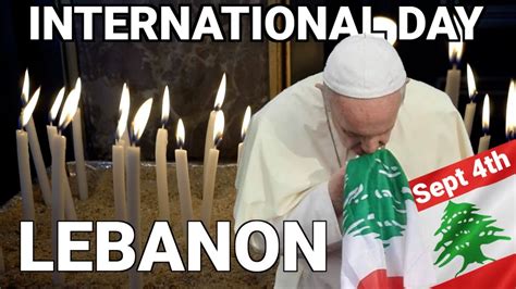 International Day Of Prayer For Lebanon Youtube