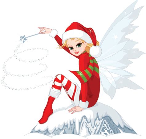 Christmas Fairy Symbols And Emoticons