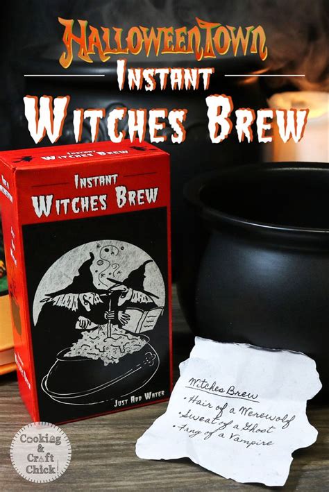 Halloweentown Instant Witches Brew Diy Disneys Halloweentown Diy