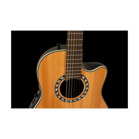 Ovation Timeless Legend Nylon String Acoustic Electric Guitar Natural