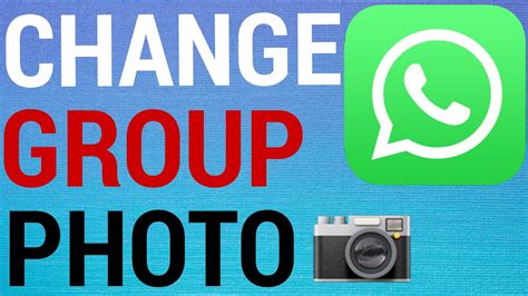 Whatsapp How To Change Group Profile Picture Youtube