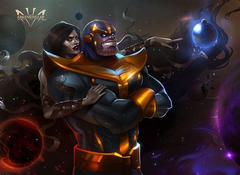 When it comes down to it, there are only a finite amount of villainous schemes. Thanos and The Death by Arkenstellar on DeviantArt