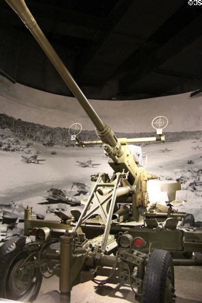40mm Bofors Anti Aircraft Cannon Designed In Sweden Made By Chrysler