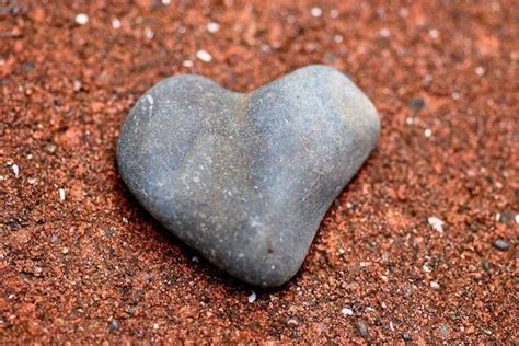 Heart Shaped Rock | Heart shaped rocks, Heart shapes, Heart