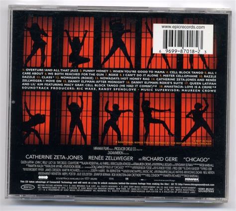 Chicago Music From The Miramax Motion Picture Soundtrack Cd Ek87018