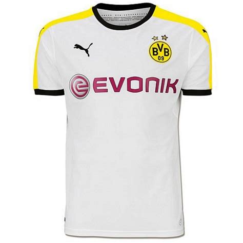 Kader, positionen, rückennummern, trainer und mitarbeiter. BVB Borussia Dortmund Third football shirt 2015/16 - Puma ...