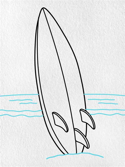 How To Draw A Surfboard Helloartsy