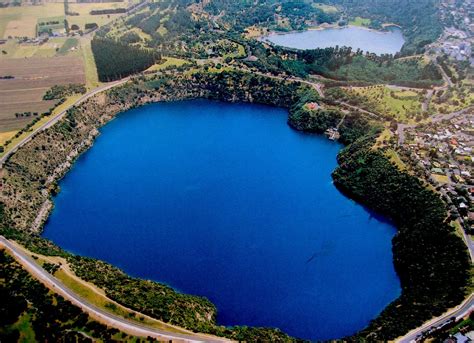 Blue Lake South Australia 1001 Natural Wonders