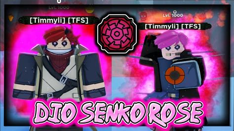 SHOWCASE I Unlocked The Full Power Of Dio Senko Rose In Shindo Life YouTube