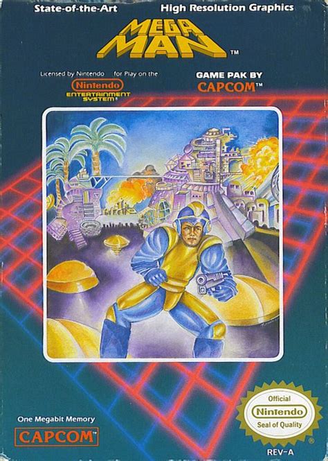 Mega Man For Nes 1987 Mobygames